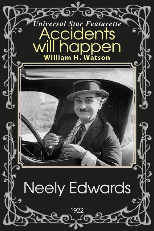 Accidents Will Happen 1922 official movie poster