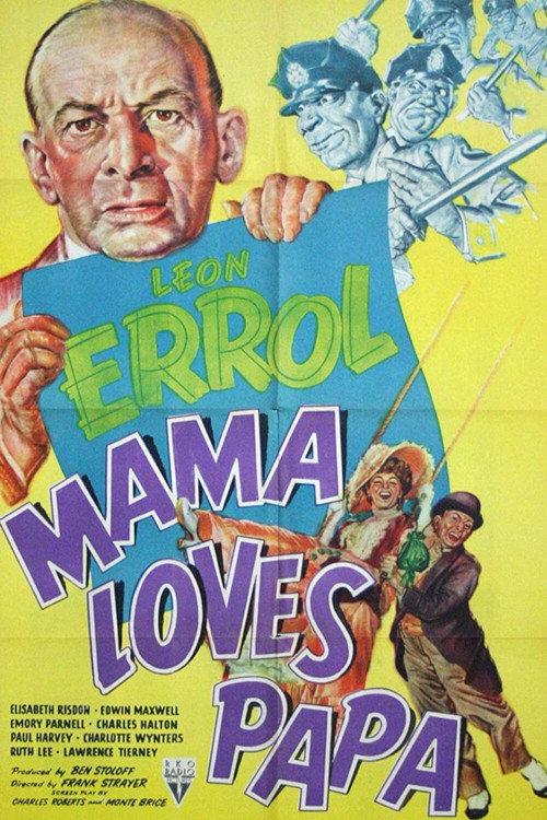 Mama Loves Papa 1945 official movie poster