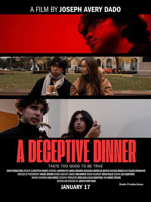 A Deceptive Dinner 2025 official movie poster