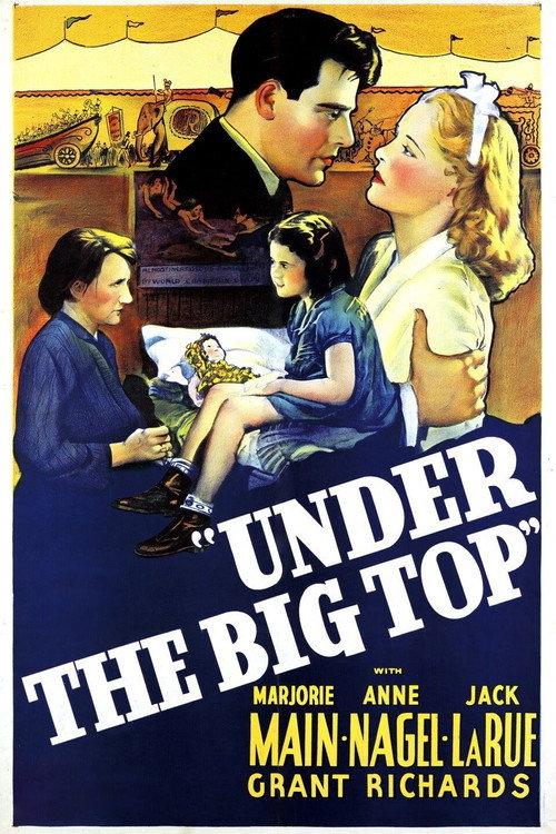 Under the Big Top 1938 official movie poster