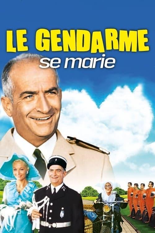 The Gendarme Gets Married 1968 official movie poster