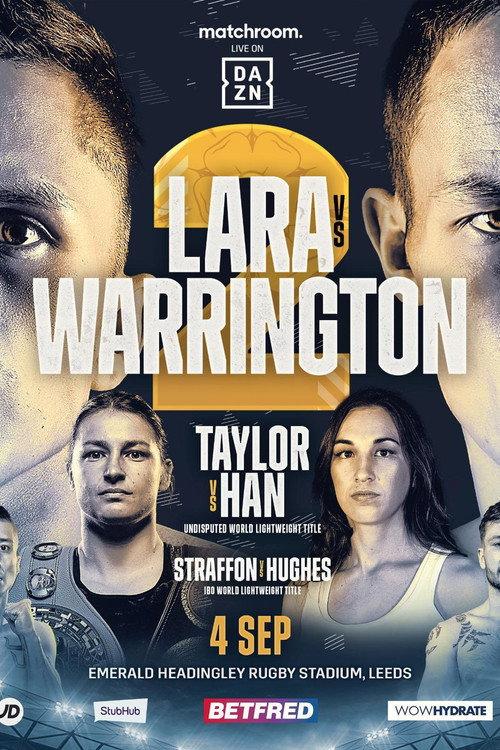 Mauricio Lara vs. Josh Warrington II 2021 official movie poster