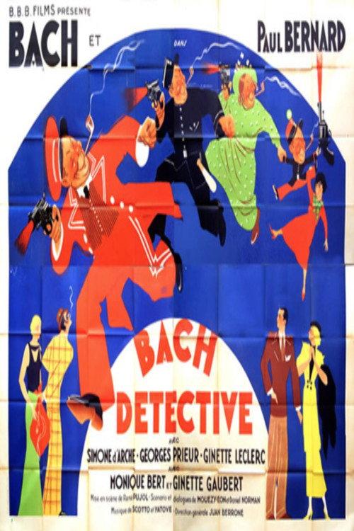 Bach the Detective 1936 official movie poster