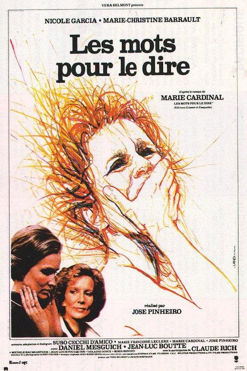 Les Mots pour le dire 1983 official movie poster