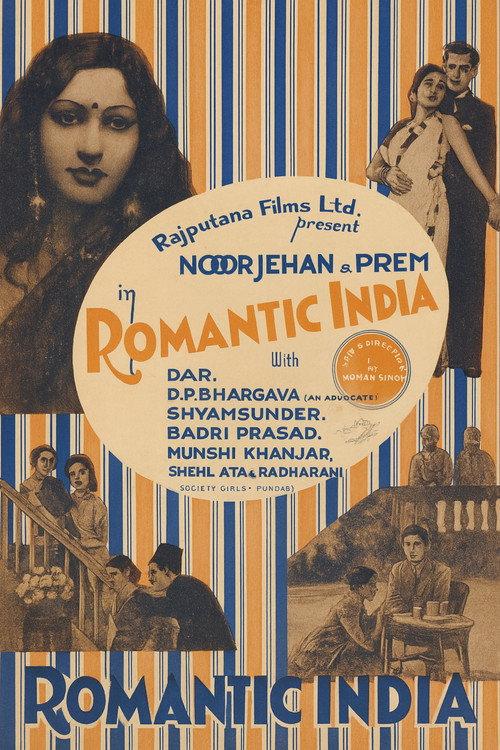 Romantic India 1936 official movie poster