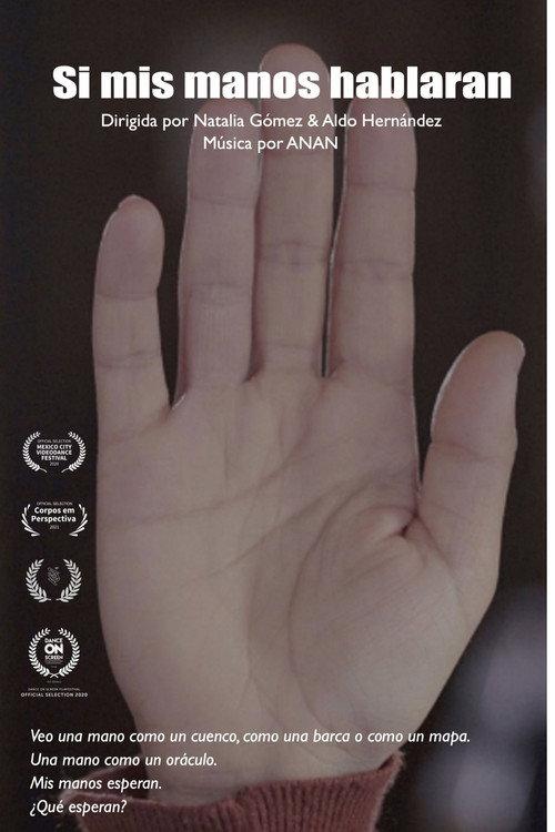 Si Mis Manos Hablaran 2020 official movie poster