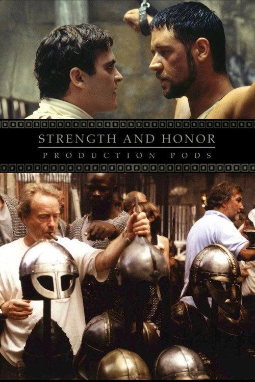 Strength and Honor: Production Pods 2005 official movie poster