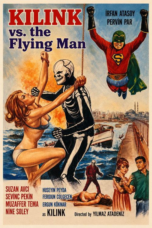 Killing vs. the Flying Man 1967 official movie poster