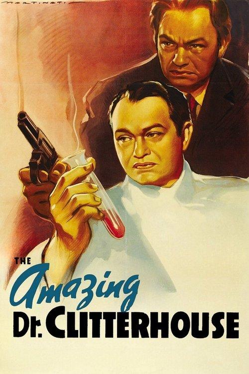The Amazing Dr. Clitterhouse 1938 official movie poster