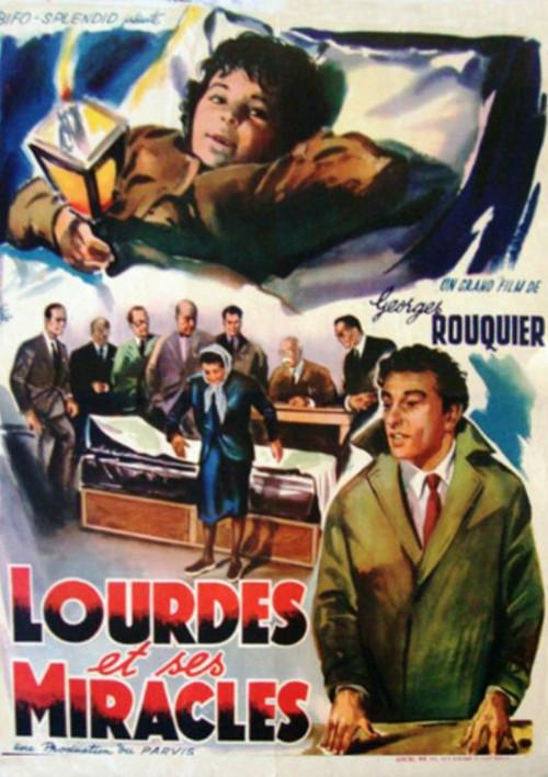 Lourdes et ses miracles 1955 official movie poster