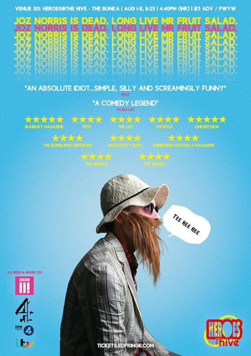 Joz Norris Is Dead. Long Live Mr Fruit Salad.  official movie poster