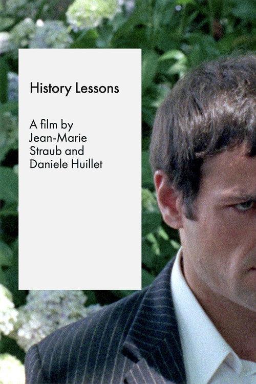 History Lessons 1972 official movie poster