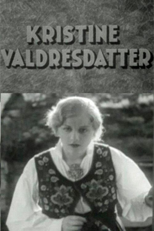 Kristine Valdresdatter 1930 official movie poster