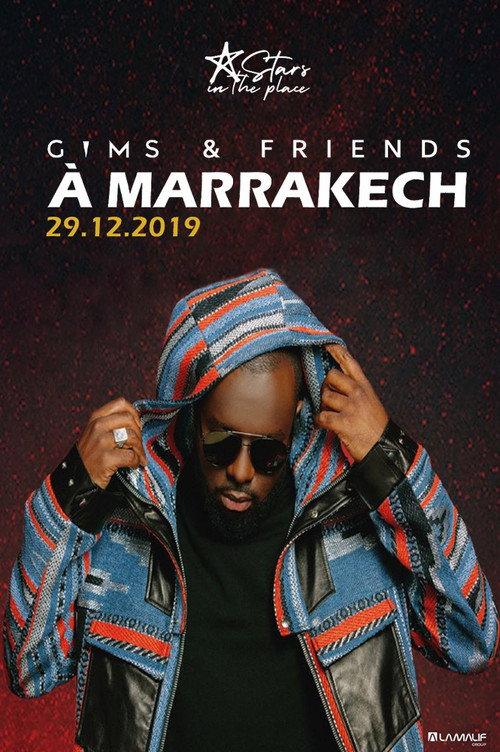 Stars in The Place : Gims & Friends 2020 official movie poster