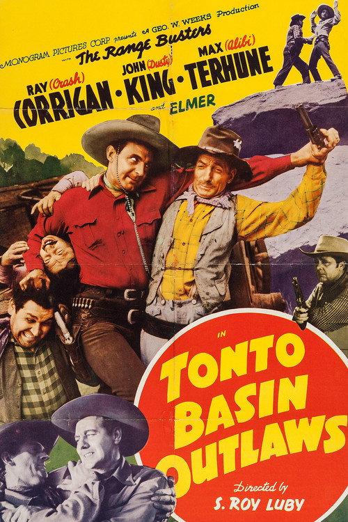 Tonto Basin Outlaws 1941 official movie poster