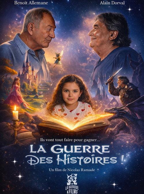 La guerre des histoires 2026 official movie poster