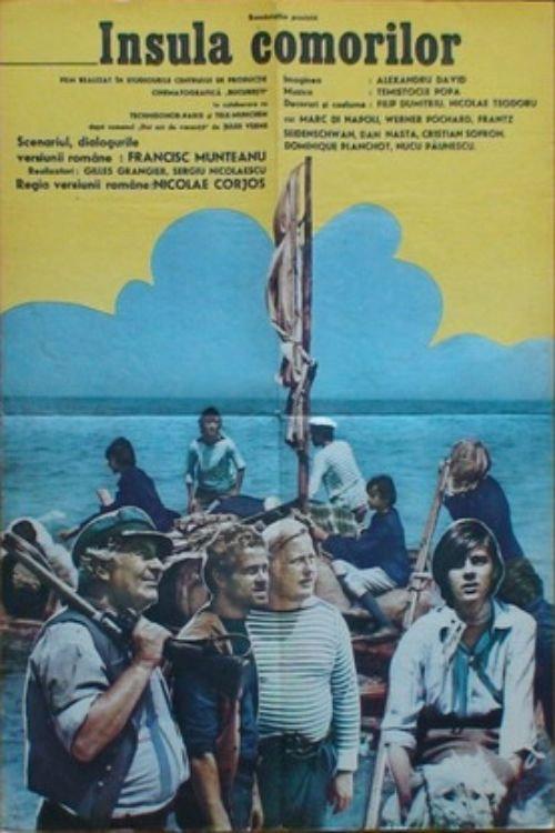 Treasure Island 1975 official movie poster