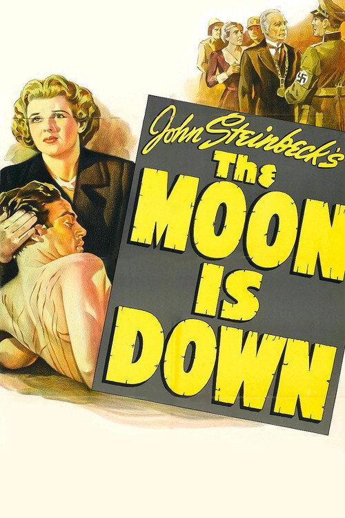 The Moon Is Down 1943 official movie poster
