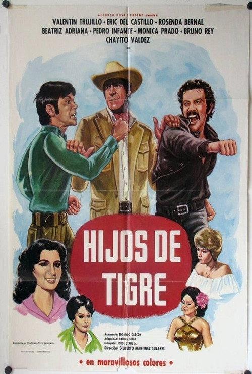 Hijos de tigre 1980 official movie poster