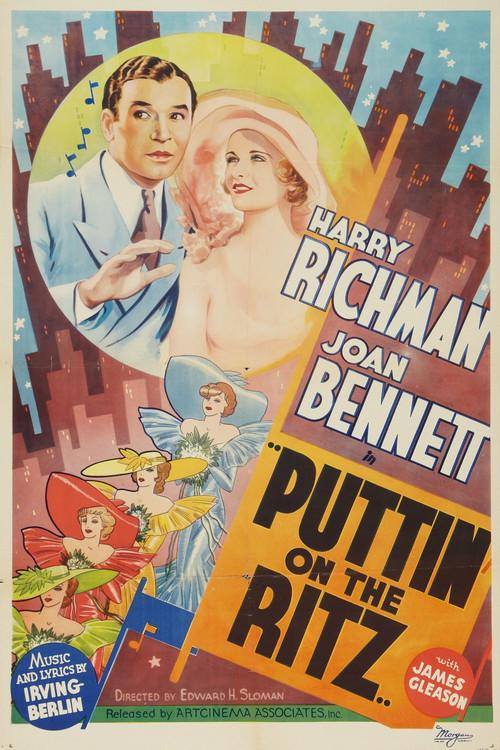 Puttin' on the Ritz 1930 official movie poster