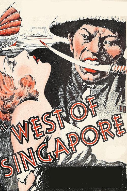 West of Singapore 1933 official movie poster
