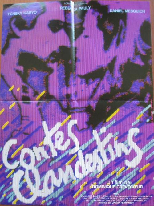 Contes clandestins 1985 official movie poster
