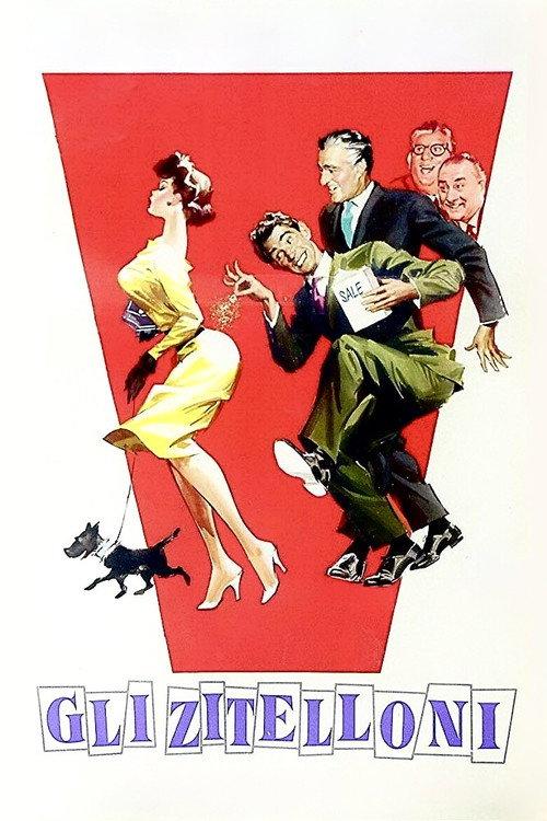 The Inveterate Bachelor 1958 official movie poster
