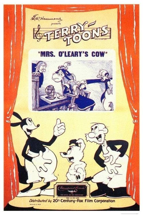 Mrs. O'Leary's Cow 1938 official movie poster