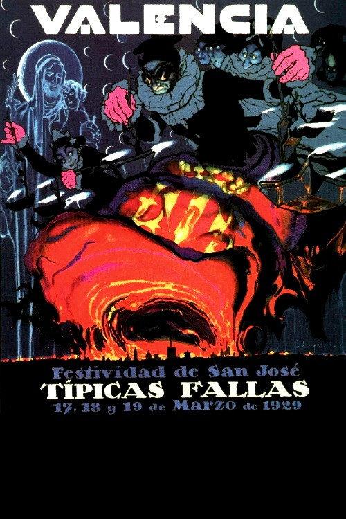 Fallas de Valencia 1929 official movie poster