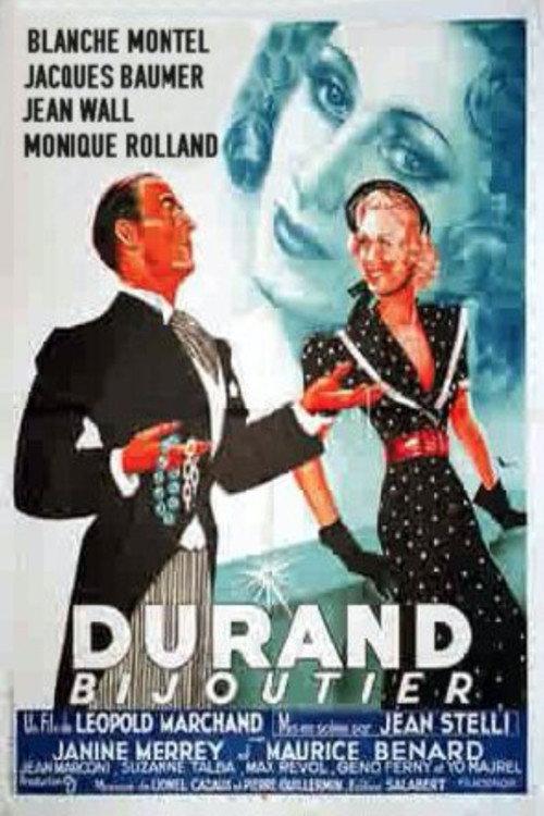 Durand bijoutier 1938 official movie poster