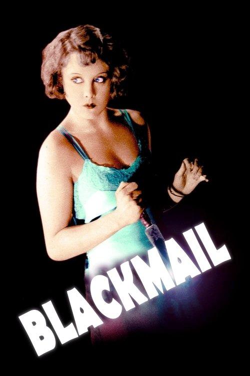 Blackmail 1929 official movie poster