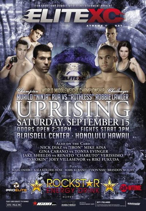 EliteXC: Uprising 2007 official movie poster
