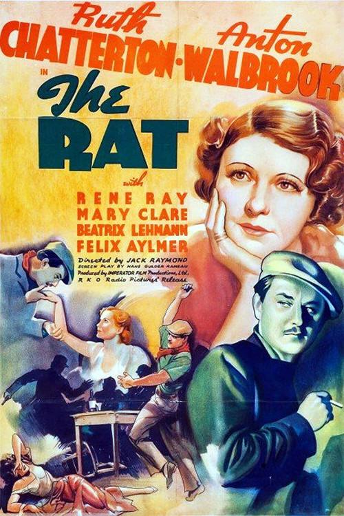 The Rat 1937 official movie poster