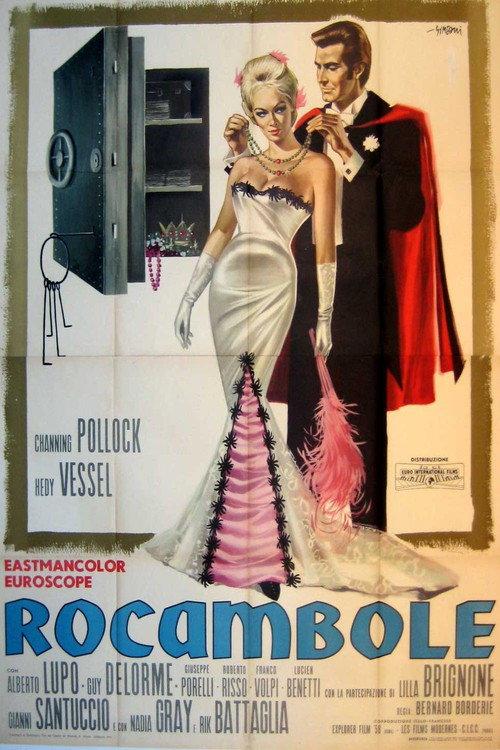 Rocambole 1963 official movie poster