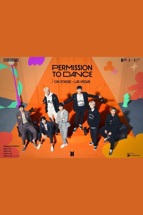 BTS Permission to Dance on Stage - Las Vegas 2022 official movie poster
