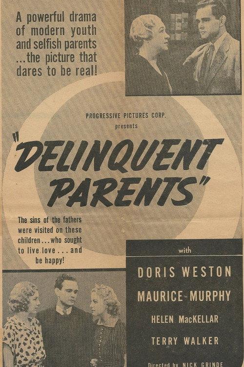 Delinquent Parents 1938 official movie poster