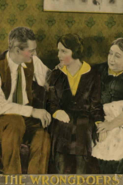 The Wrongdoers 1925 official movie poster