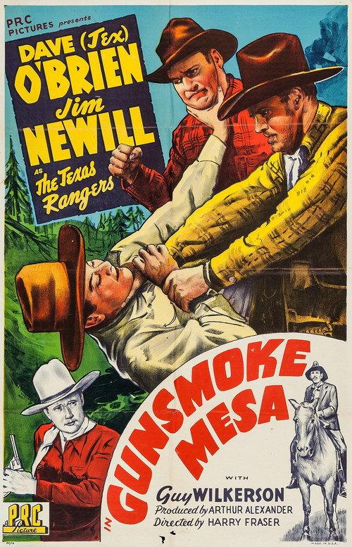 Gunsmoke Mesa 1944 official movie poster