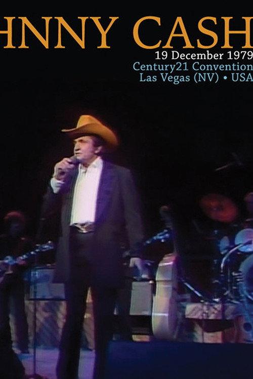 Johnny Cash - Live in Las Vegas 1979 1979 official movie poster