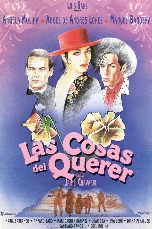 The Things of Love 1989 official movie poster