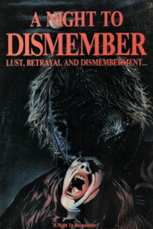 A Night to Dismember 1983 official movie poster