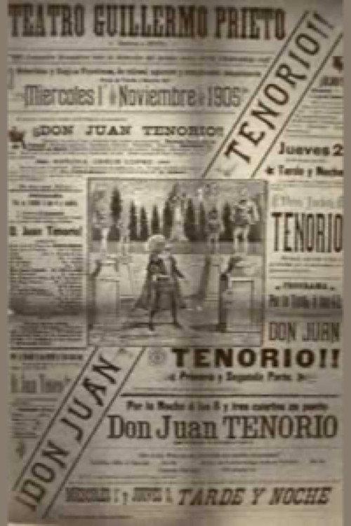 Don Juan Tenorio 1898 official movie poster
