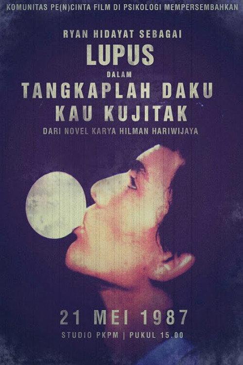 Lupus (Tangkaplah Daku Kau Kujitak) 1987 official movie poster