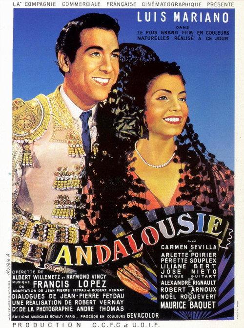 Andalusia 1951 official movie poster