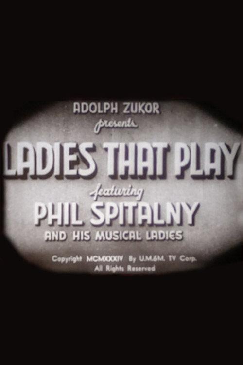 Ladies That Play 1934 official movie poster