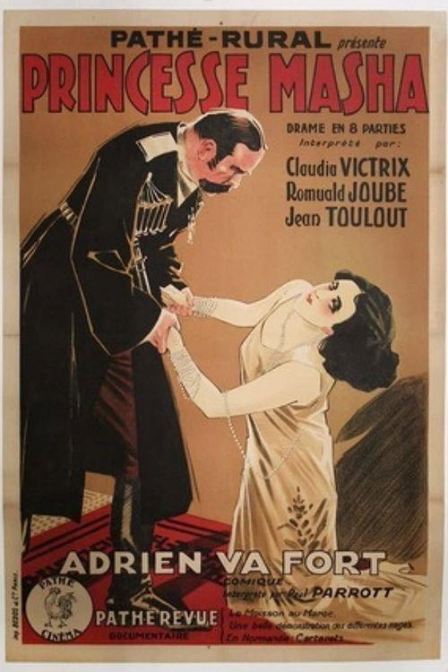 Princesse Masha 1928 official movie poster