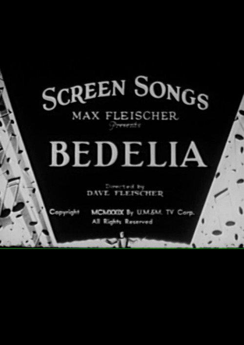 Bedelia 1930 official movie poster