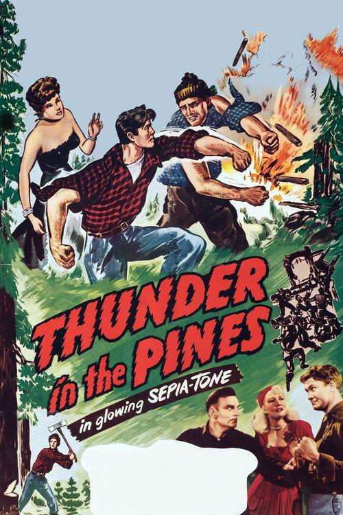 Thunder in the Pines 1948 official movie poster