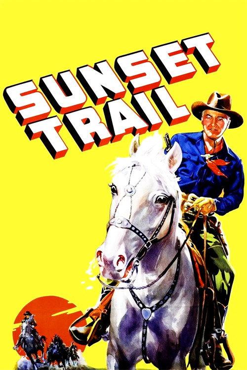Sunset Trail 1939 official movie poster
