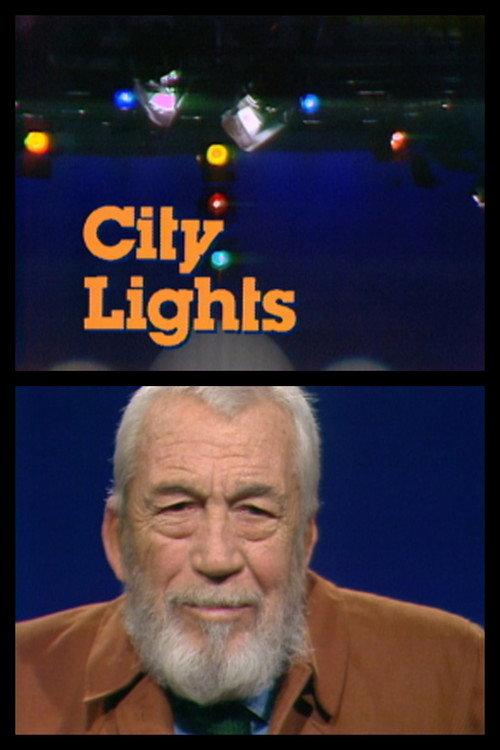 City Lights: John Huston 1979 official movie poster
